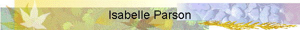 Isabelle Parson