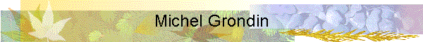Michel Grondin