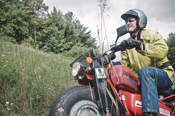 Perjalanan Sepeda Motor Rokon Melintasi Amerika Serikat