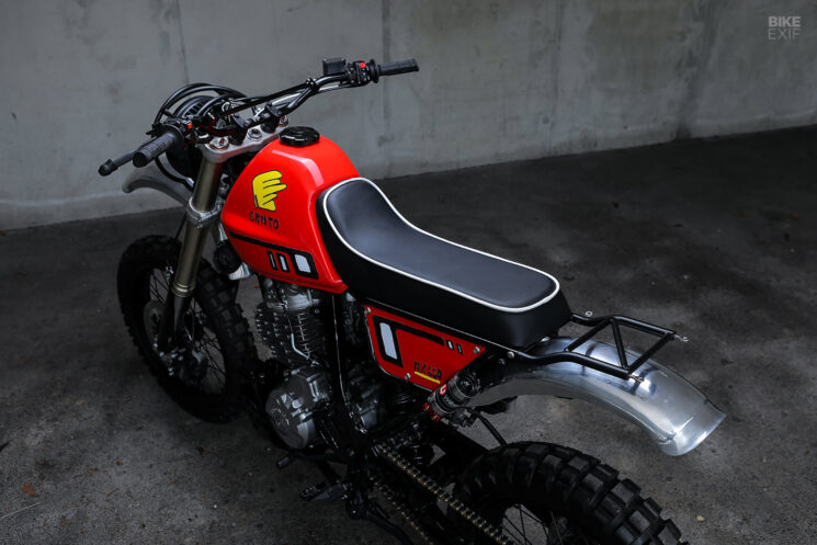 Pengacak Honda Dominator 2002 dari Gas&Retro