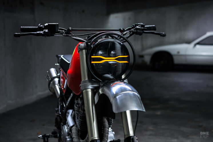 Pengacak Honda Dominator 2002 dari Gas&Retro