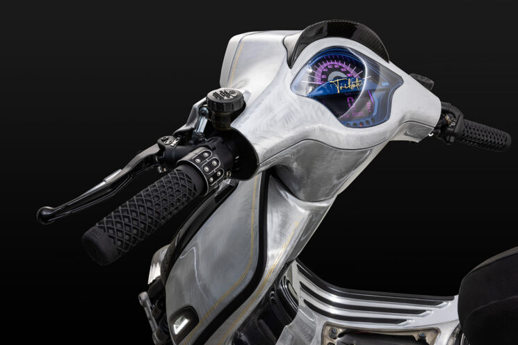 Skuter Vespa custom dari SIP Scootershop