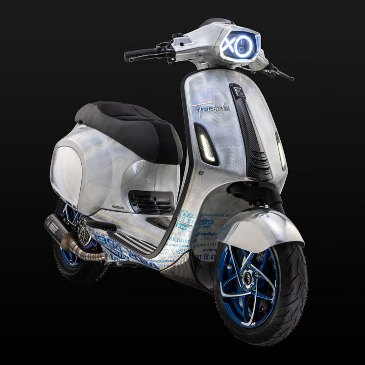 Skuter Vespa custom dari SIP Scootershop