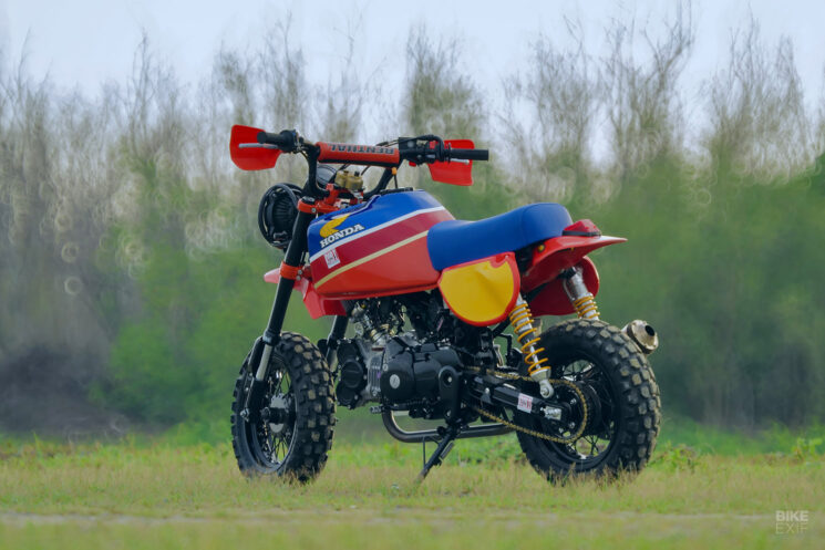 Replika reli Honda Monkey oleh Dirtshop Thailand
