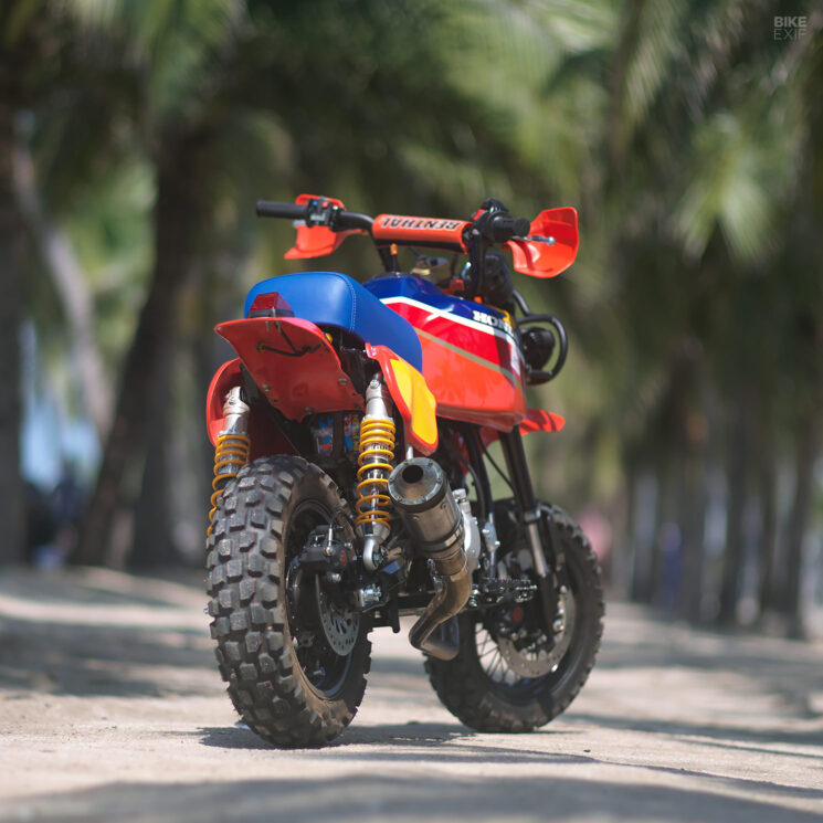 Replika reli Honda Monkey oleh Dirtshop Thailand