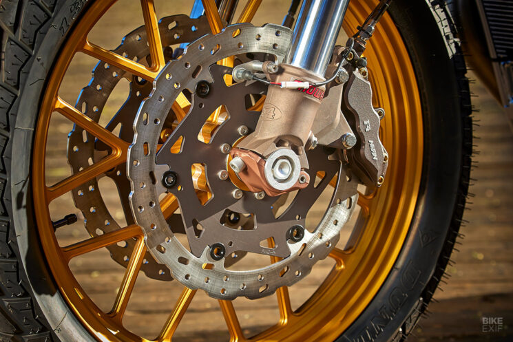 Pelacak jalanan Harley Sportster khusus oleh Mule Motorcycles