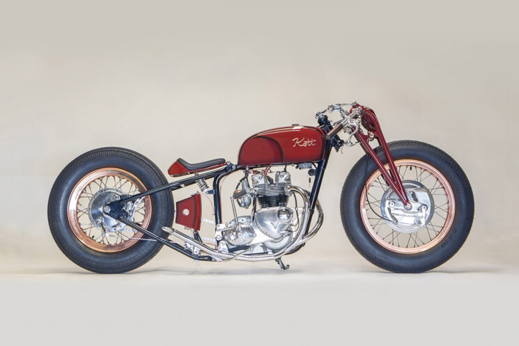 Bobber Triumph Daytona 1969 oleh Kott Motorcycles